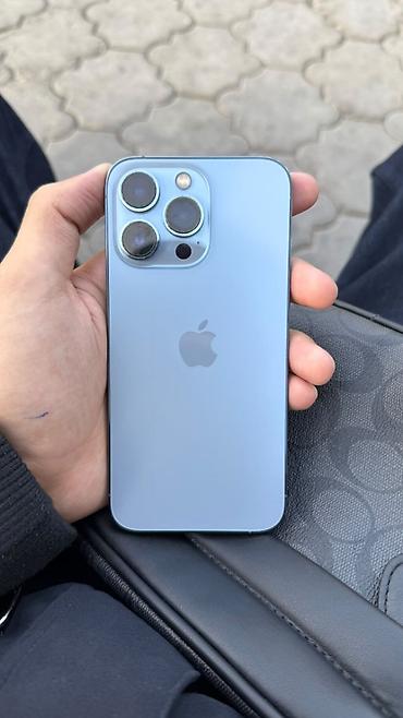 ipone 13 pro: IPhone 13 Pro, Б/у, 256 ГБ, Sierra Blue, Кабель, 88 % — 1