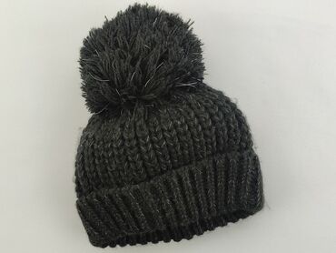 czapka ny czarna: Hat, Next, 1.5-2 years, 48-49 cm, condition - Very good