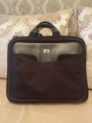 мужская кожаная сумка: Сумка фирмы HP оригинал США с кожаннами элементами очень качественная