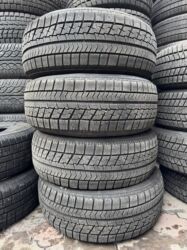 комплект зимней резины: Шиналар 225 / 60 / R 17, Кыш, Колдонулган, Комплект, Жеңил унаалар, Bridgestone