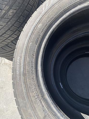 60: Шины 215 / 60 / R 17, Лето, Б/у, Комплект, Легковые, Япония, Bridgestone — 4