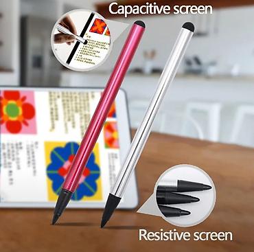 ipad qelemi: 3 cür stylus var (limitli sayda) 1ci 3manat 2ci 1.5manat 3cu ağ isə — 2