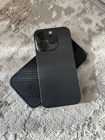 poco x7 pro 5g: IPhone 15 Pro, Б/у, 128 ГБ, Black Titanium, Защитное стекло, Чехол, 80 % — 1
