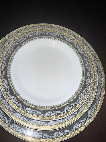 Süfrə qab-qacağı: Boşqablar, 1 əd, rəng - Ağ, Farfor, Almaniya — 9