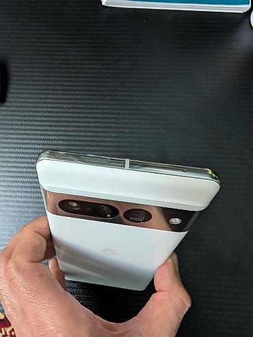 Google: Google Pixel 7 Pro, Б/у, 128 ГБ, цвет - Белый, eSIM — 10