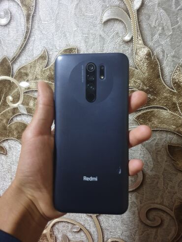 покупка стиральных машин: Redmi, Redmi 9, түсү - Боз, 2 SIM