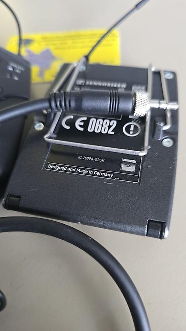 radio detallar: İşlənmiş Radio Mikrofon Sennheiser, Rayonlara çatdırılma — 3