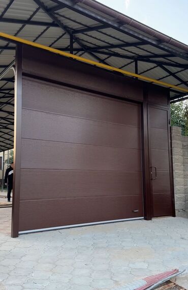 Секционные ворота: ВОРОТА | ДАРБАЗА Все виды автоматических ворот! Секционные ворота — 5