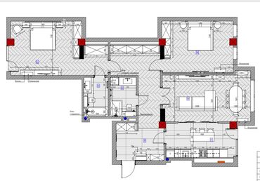 Продажа квартир: 3 комнаты, 121 м², 12 этаж — 21