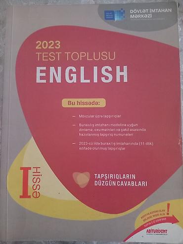 Книги и журналы: İngilis dili toplu 1 ci hisse 2023 — 1