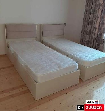 Çarpayılar: Yeni, Təknəfərlik çarpayı, Bazasız, Matras ilə, Siyirməsiz, Azərbaycan — 3