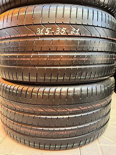 шина сайлун: Шины 315 / 35 / R 21, Лето, Б/у, Пара, Германия, Pirelli — 1