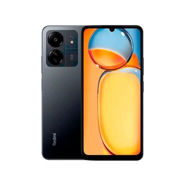айфон 8 не бу: Redmi, Redmi 13C, Колдонулган, 256 ГБ, түсү - Кара, 2 SIM
