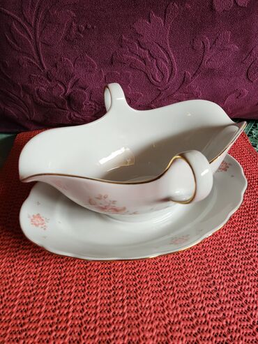 Činije: Sosijera nova iz 1918g +,porcelanaka Oscar S. Nemacka — 1