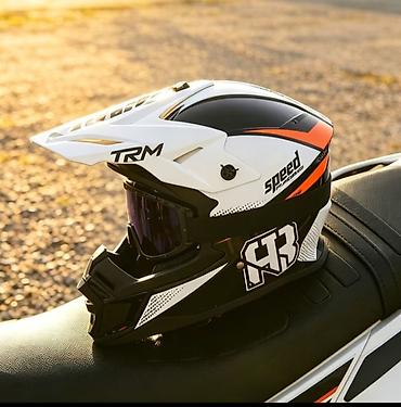 Moto geyim: Moto Moped Velosiped üçün Kask satılır yenidir işlənməyib üstündə — 6