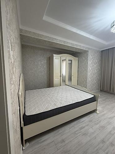 двухспальный бу: Спальный гарнитур, Б/у, Двуспальная кровать, Шкаф, Комод, Россия, МДФ, Самовывоз, цвет - Бежевый — 4