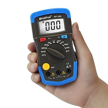 Təmir və tikinti: HoldPeak HP-36D Kapasitansmetr – Capacitance Meter Elektronika — 2
