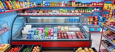 soyuducu kompressoru: Soyuducu vitrin – market və kafe üçün - Tip: üfüqi servis tipli — 1