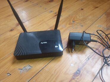 tp link 2 antenli modem: Modem Zyxel, işlək, 40man