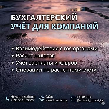 кадры: Бухгалтерские услуги | Подготовка налоговой отчетности, Сдача налоговой отчетности, Консультация — 1