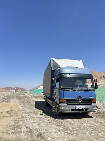 atego 1224: Грузовик тентованный Mercedes-Benz Atego 1223 - Тип: среднетоннажный — 9