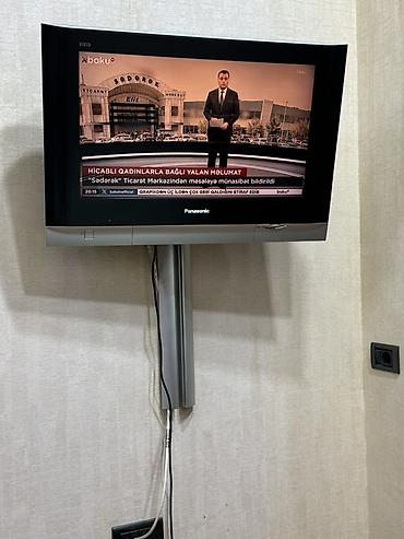 tv box mini: Panasonic divar tipli televiziya + tənzimlənən divar asqısı - — 1