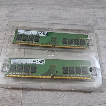 Оперативная память (RAM): Оперативная память, Б/у, Samsung, 16 ГБ, DDR4, 2666 МГц, Для ПК