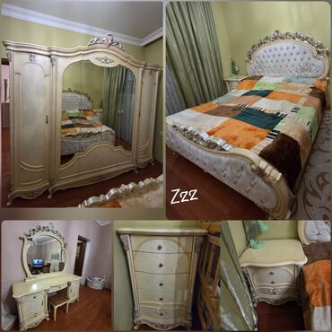 Yataq otağı dəstləri: *YATAQ mebeli :-TƏCİLİ SATILIR*‼️ QİYMƏT:-2500₼ Turkiyə istehsalıdır