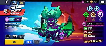 benetton çanta: Brawl Stars oyunu üçün yüksək səviyyəli hesab - Səviyyə: Maksimum 11 — 1