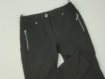 Material trousers for women, size M