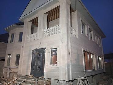 Лестницы из гранита, мрамора: Лестница из гранита, мрамора Для дома, Форма лестницы: Прямая, Стиль: Классический — 47