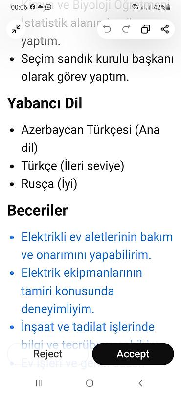 kloun sekilleri: Müəllim, Kimya, 5 ildən artıq təcrübə — 3