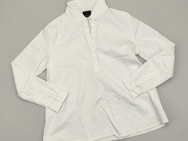 białe bluzki basic damskie: Blouse, M (EU 38), condition - Very good