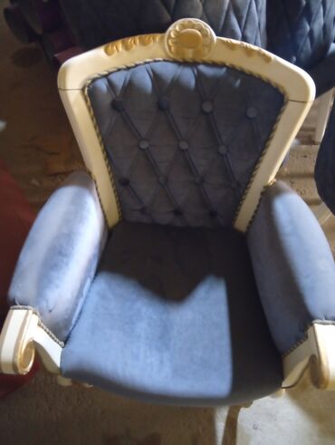 Stullar: Mətbəx üçün, Qatlanmayan, rəng - Boz Stul — 4