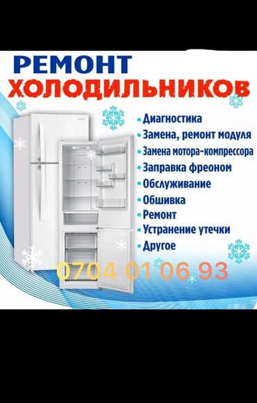 матор холодильника: Диагностика,Замена,Ремонт, Замена мотора,Заправка фреона,Обслуживание