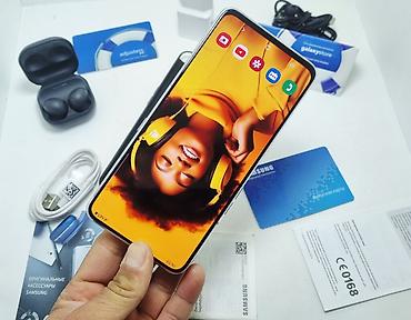Samsung: Samsung Galaxy A80, Б/у, 256 ГБ, цвет - Белый, 1 SIM, 2 SIM, eSIM — 18