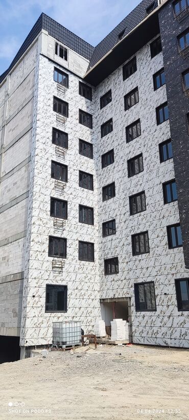 квартиры сутачные: 2 комнаты, 65 м², Элитка, 8 этаж, ПСО (под самоотделку)