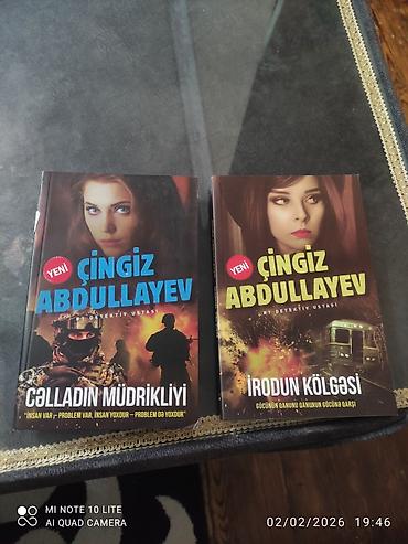 Bədii ədəbiyyat: Çingiz Abdullayev – detektiv ustasından 2 kitab dəsti 1) Cəlladın — 1