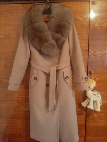 юбка из драпа: Пальто, Классика, Зима, Драп, Длинная модель, С поясом, M (EU 38)