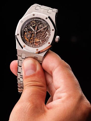 3d saat: Yeni, Qol saatı, Audermars Piguet, rəng - Gümüşü — 5