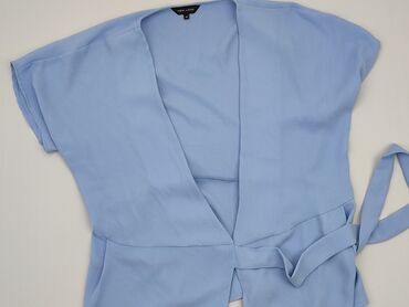 niebieska bluzki koszulowe: Bluzka Damska, New Look, L, stan - Bardzo dobry