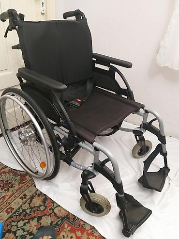 tonometri: Nemacka aluminijumska invalidska kolica poznate marke BREEZY, novi — 8