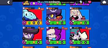 сы 4: Игровой аккаунт Brawl Stars. Основное: - Путь к славе: 22 491 трофей — 4