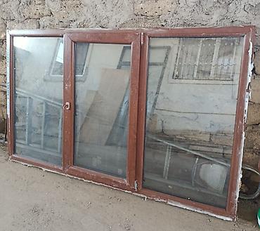 plastik: Plastik pencere karicniv 2eded eyni ölçüde, 1eded çift açılan110azn — 4