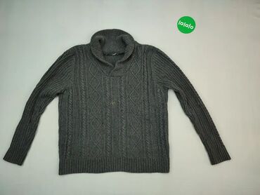 Bluzki: Sweter, XL (EU 42), wzór - Jednolity kolor, kolor - Czarny