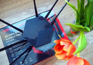Модемы и сетевое оборудование: Гигабитный роутер mercusys mr50g

состояние идеальное