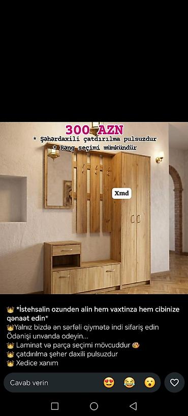 iskaf: Dəhliz üçün çoxfunksiyalı çəkmə dolabları və asılqan dəstləri - — 2