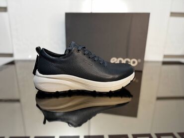 Кроссовки и спортивная обувь: 🔥 ECCO — мужские кроссовки 🔥 💪 Натуральная тиснёная кожа + усиленный