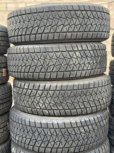 Диски: Шины 225 / 65 / R 17, Зима, Б/у, Комплект, Легковые, Япония, Bridgestone