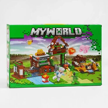 детский игровой зал: Конструктор Майнкрафт/MyWorld [ акция 50% ] - низкие цены в городе!